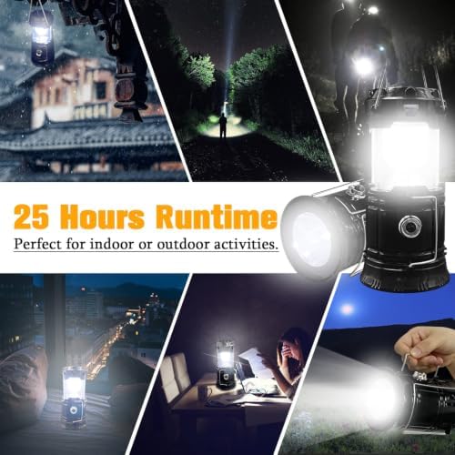 XTAUTO portable lantern dimensions and carrying handle